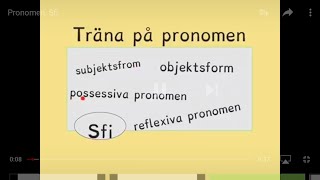 Pronomen Sfi [upl. by Ashli]