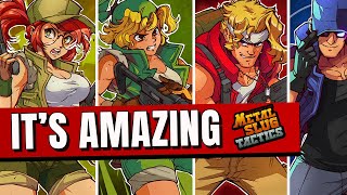 Metal Slug Tactics Review  I Cant Believe They PULLED IT OFF [upl. by Niltiac]