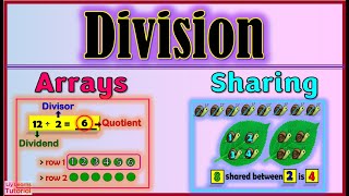 Introduction to Division  Basic Math Learning Video for Kids [upl. by Care]