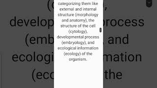 What is characterization Class 11 Biology Chapter 1 [upl. by Whorton]