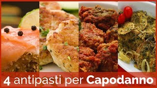 Cenone di Capodanno 4 Idee per Antipasti Sfiziosi [upl. by Ahsirtal]