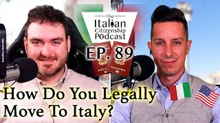 How To Move To Italy Legally Italian Visas amp Italian Citizenship [upl. by Odilo907]