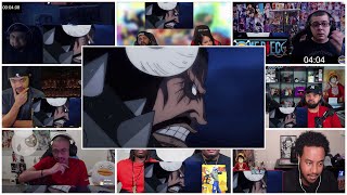 One Piece Episode 1034  Reaction Mashup [upl. by Lyrac978]