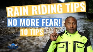 How To Ride Motorcycle In The Rain10 Tips [upl. by Kilgore]