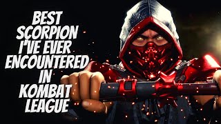 MK11 Ultimate NO CAP This Is The Best Scorpion Player Ive Met This Kombat League Season [upl. by Constantino]