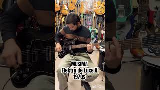 MUSIMA Elektra de Luxe V гитара musima guitar vintageguitar sovietguitars советскиегитары gdr [upl. by Arabela]