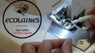 Enfile aiguille automatique manuel [upl. by Kenleigh]