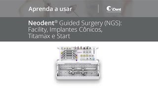 Neodent Guided Surgery Central de Planejamento e Kits NGS [upl. by Natsrik]