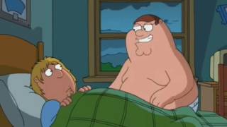 Family Guy  Peter and Chris scared of the storm [upl. by Nuavahs]