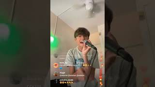 Pol Calvo canta  IGUAL de Aitana  vía Instagram Live  Cover [upl. by Dwyer]