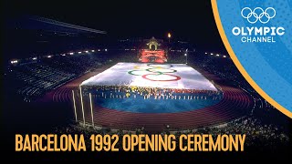 Barcelona 1992 Opening Ceremony  Full Length  Barcelona 1992 Replays [upl. by Lantha]