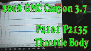 2008 GMC Canyon P2135 P2102 Throttle Body [upl. by Iraam]