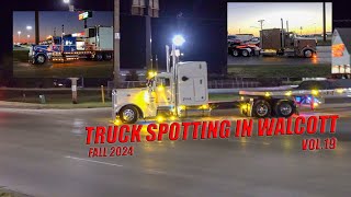 Truck Spotting in Walcott Fall 2024 Vol19 [upl. by Tera]