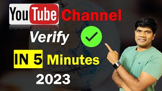 How To VERIFY YouTube Channel Phone amp ID Verification 2023 [upl. by Peyton]