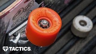 OJ Super Juice Skateboard Wheels Review  Tactics [upl. by Dnomrej394]