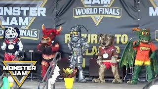 Mascots Dance Off  Monster Jam World Finals XX 20  Monster Jam [upl. by Alaet]