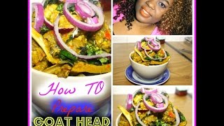 ISI EWU Goat Head RECIPE [upl. by Anazraf]