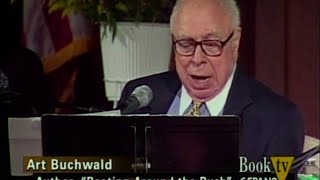 Art Buchwald on Political Satire in America 2005 [upl. by Metabel502]