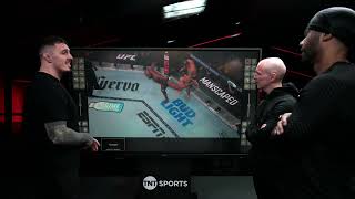 Tom Aspinall breaks down Jon Jones’ spinning back kick KO [upl. by Auliffe]