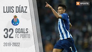 LUIS DÍAZ  FC Porto  32 GOALS 20192022 [upl. by Narib953]