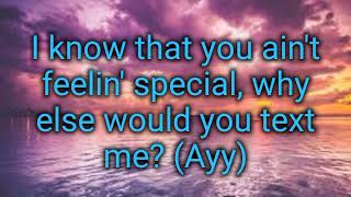 Does He Know by Ali Gatie Lyrics Video [upl. by Anaul]