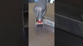 metal cutting that not many people know about shorts cuttingskills iron metal [upl. by Ahseet756]