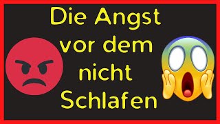 😨Angst vor dem nicht Schlafen können💤 Schlafstörung überwinden Hilfe bei Einschlafproblemen [upl. by Flannery]