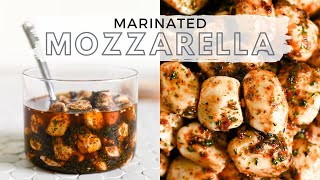 Rolling in Flavor Marinated Mozzarella Balls [upl. by Eveivaneg816]