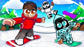 Roblox Snowboard Obby [upl. by Sigismundo]