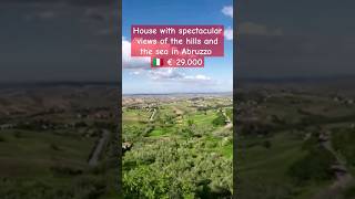 Property for sale in Italy Abruzzo with spectacular sea and hill views town near the coast [upl. by Einaffit]