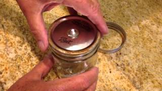 DIY  How To Make a Mason Jar Oil Lamp [upl. by Kcub]