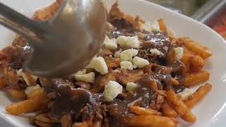 Chicken Shawarma Poutine at Tahinis [upl. by Yrokcaz]