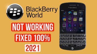 How To Fix BlackBerry App World Not Working on Blackberry 10 [upl. by Enimsaj254]