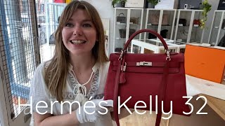 Hermés Kelly Retourné 32 Review [upl. by Esaj]