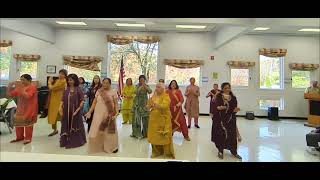 Diwali dance by Senior Citizens at West Windsor Senior Center NJ [upl. by Groveman]