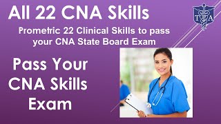 All 22 Skills on the CNA Clinical Exam CNA Training Classes in New York [upl. by Darum]