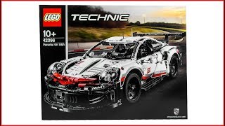 LEGO TECHNIC 42096 Porsche 911 RSR Speed Build for Collecrors  Technic Collection 919 [upl. by Schulein538]