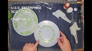 USS Enterprise NCC1701C 14001 Scale Full Build Series  Chapter 2 [upl. by Elnora9]