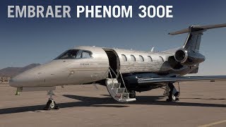 Embraer’s New Phenom 300E Business Jet Debuts at NBAA 2017 – AIN [upl. by Zetnom664]