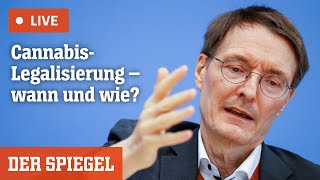 Livestream So soll die Cannabislegalisierung in Deutschland aussehen  DER SPIEGEL [upl. by Lobiv78]