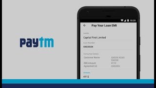 How to Pay your Loan EMI using Paytm App [upl. by Huang]