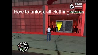 GTA SAN ANDREAS GUCCI STORE MOD amp New Clothes amp Skin [upl. by Honora736]