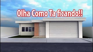 Como Texturizar a Casa e colocar Grama  parte05 [upl. by Yliak]