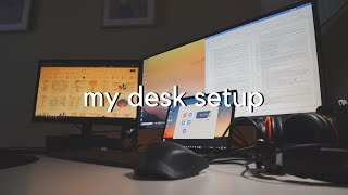 My Productivity Desk Setup In Medical School [upl. by Arondel]