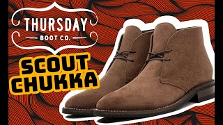 Thursday Boots Scout Chukka Review [upl. by Ahtiek]