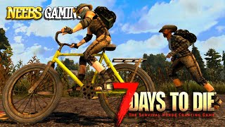 7 Days to Die How to Build a Bike [upl. by Esilrac]