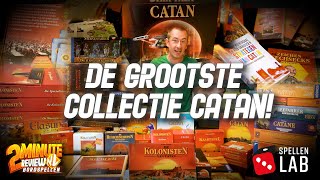 SPECIAL De grootste collectie Kolonisten van Catan bordspellen ter wereld [upl. by Llehcsreh]