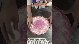 perfect use stencil for rangoli [upl. by Lhamaj356]