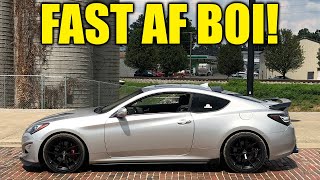 Is The Genesis Coupe 38 Fast [upl. by Alleoj]