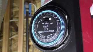 How to program a Grundfos water circulation pump timer [upl. by Adidnac902]